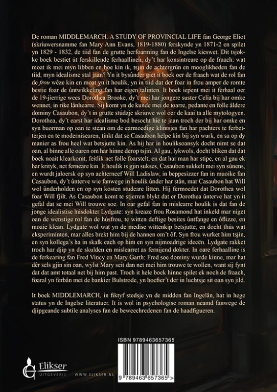 Achterkant van Middlemarch