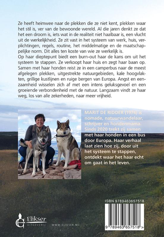 Achterkant van Onherbergzame wegen