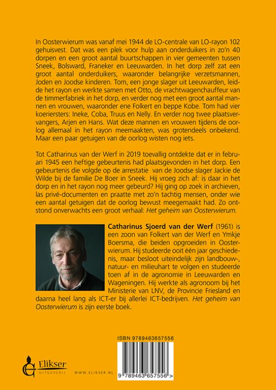 Achterkant van Het geheim van Oosterwierum