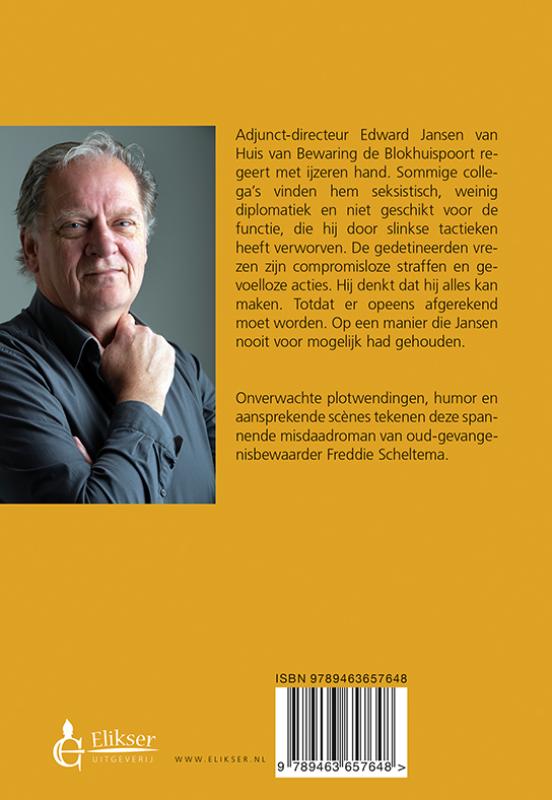 Achterkant van Lik op stuk