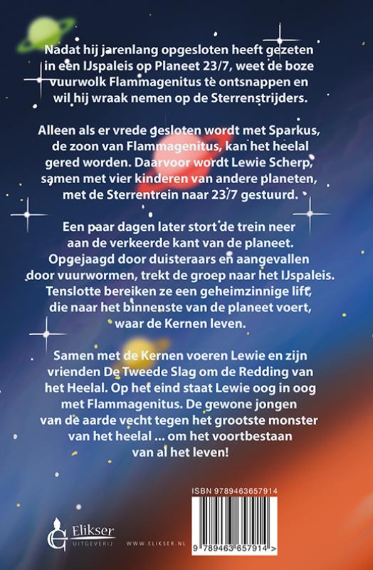 Achterkant van Trein naar de sterren