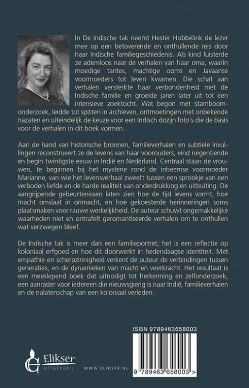 Achterkant van De Indische tak
