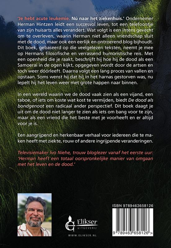 Achterkant van De dood als bondgenoot