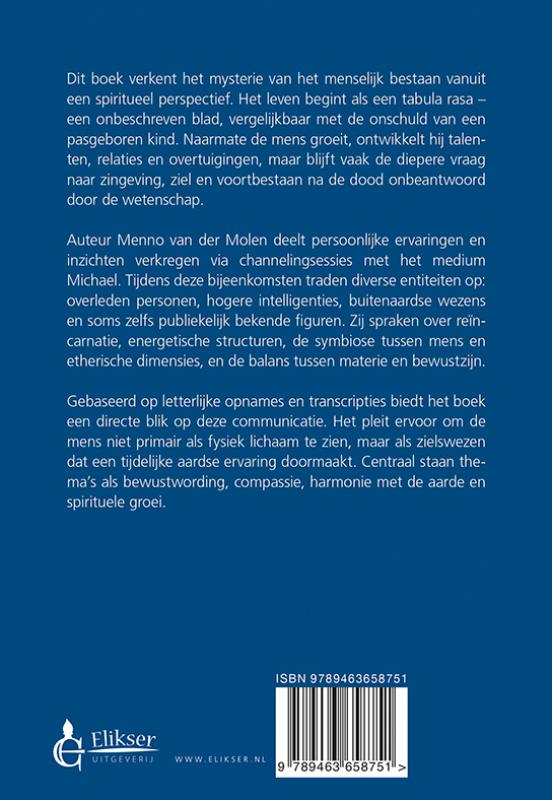 Achterkant van Verlichte Geesten