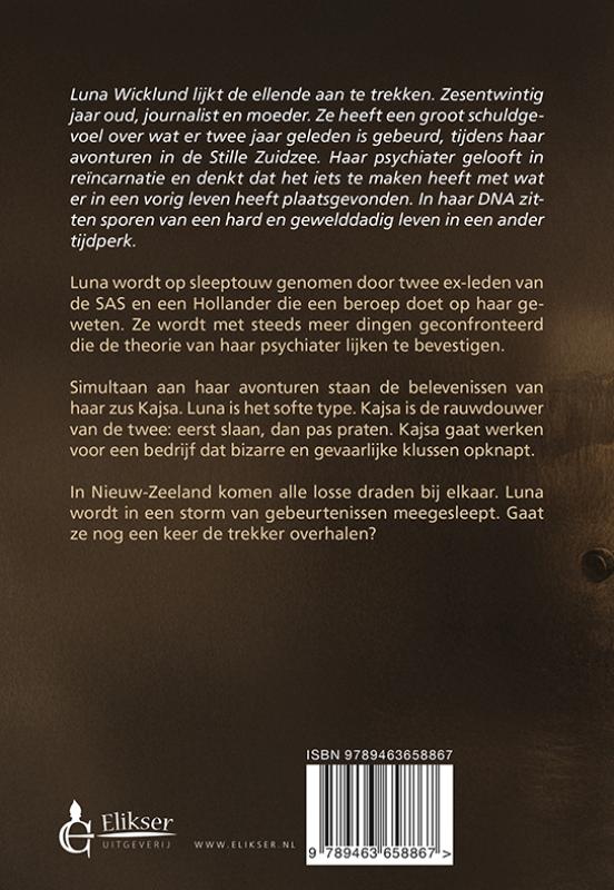 Achterkant van Bloedgevaarlijk