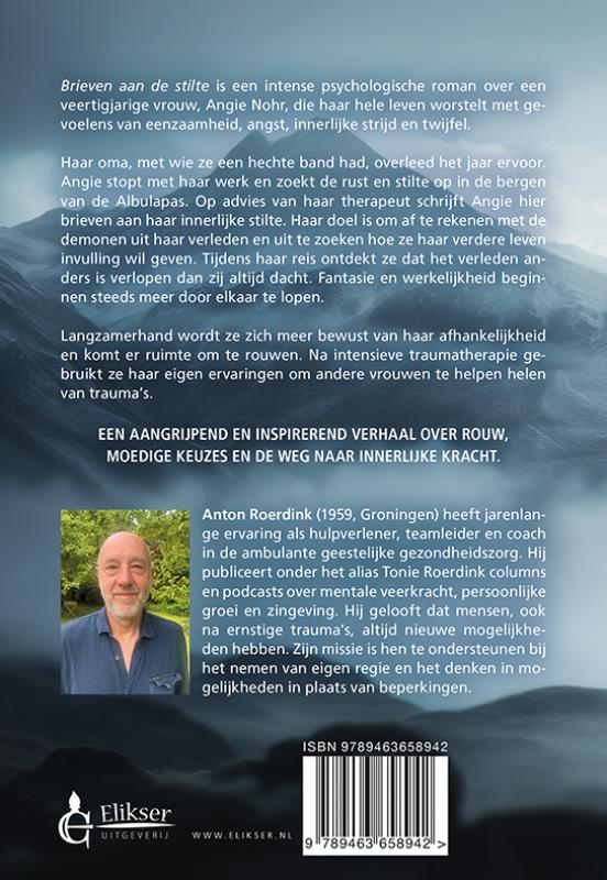Achterkant van Brieven aan de stilte
