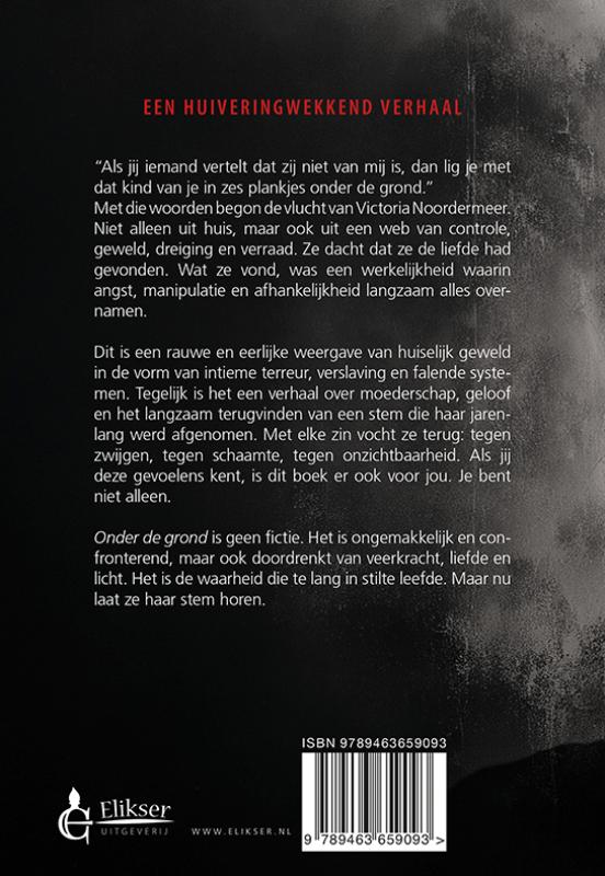 Achterkant van Onder de grond