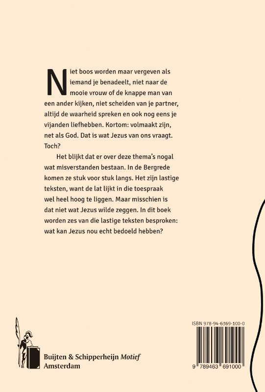 Achterkant van De andere wang toekeren?