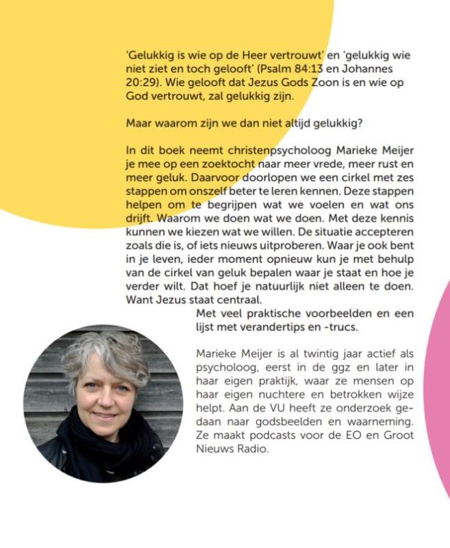 Achterkant van Cirkel van geluk
