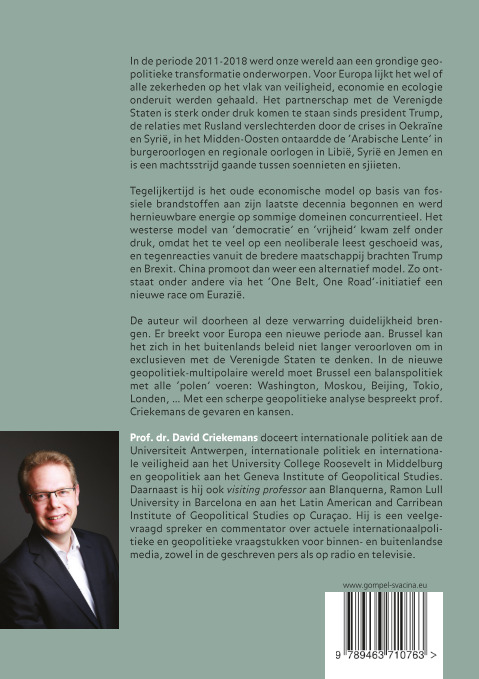 Achterkant van Geopolitieke kanttekeningen 2011-2018, en daarna
