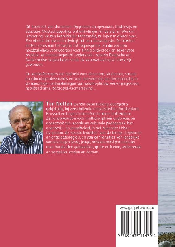 Achterkant van kanttekeningen