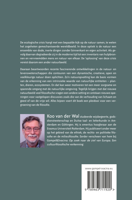 Achterkant van De symfonie van de natuur