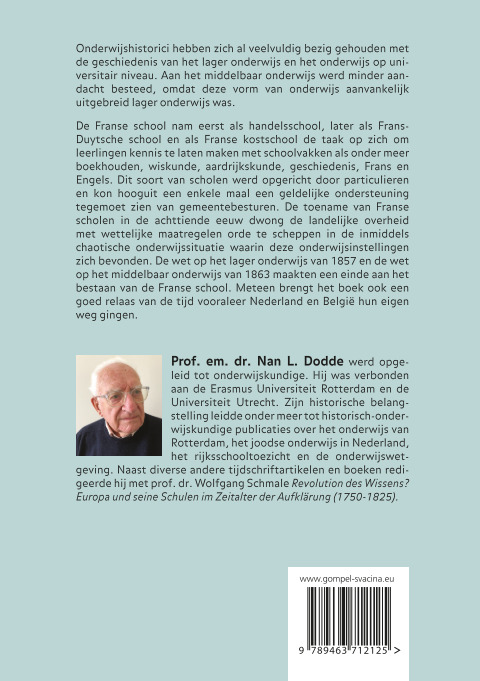 Achterkant van Franse scholen in Nederland