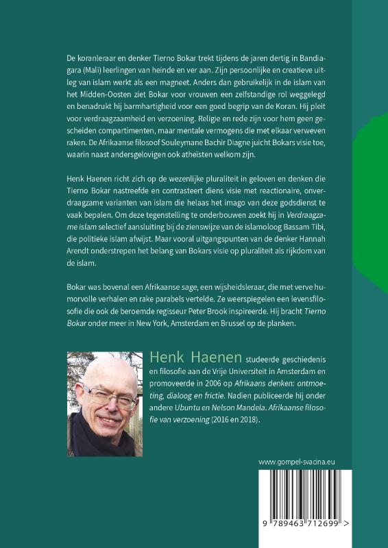 Achterkant van Verdraagzame islam