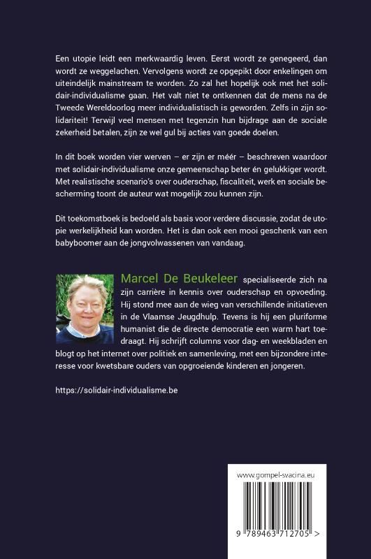 Achterkant van Het solidair-individualisme