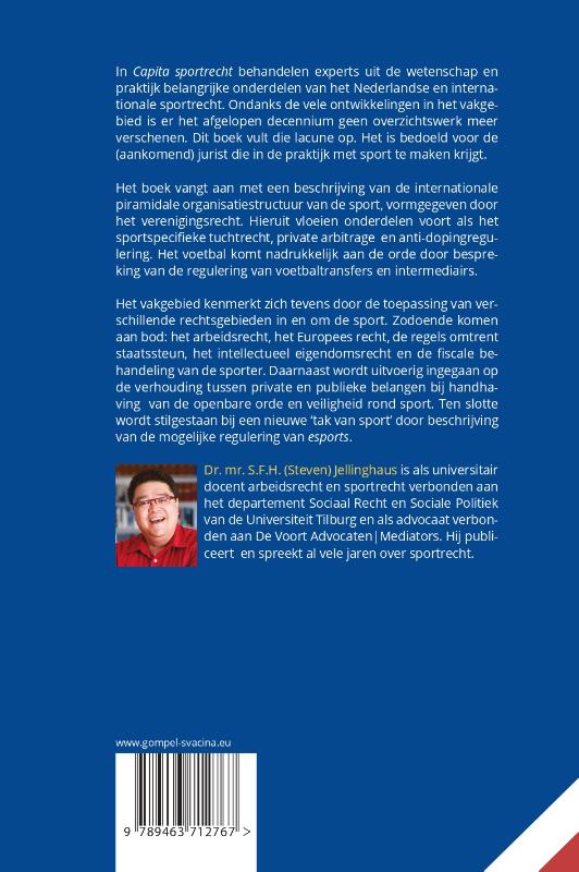 Achterkant van Capita sportrecht