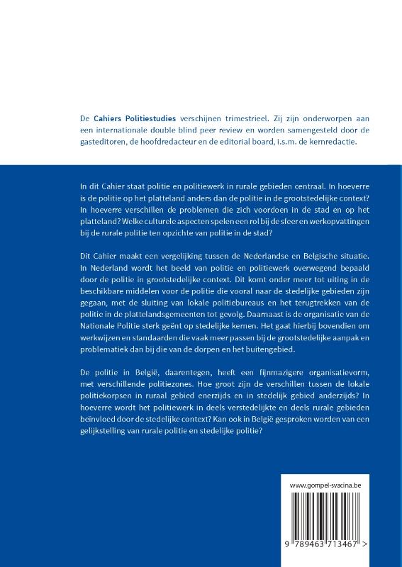 Achterkant van 61-Rurale politie