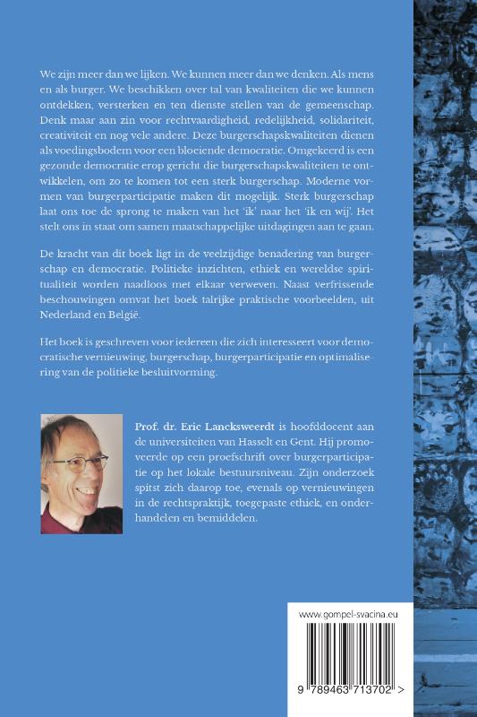 Achterkant van Sterk burgerschap