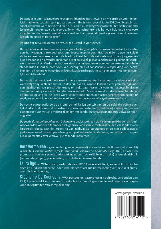 Achterkant van Seksuele autonomie, normativiteit, exploitatie en deviantie