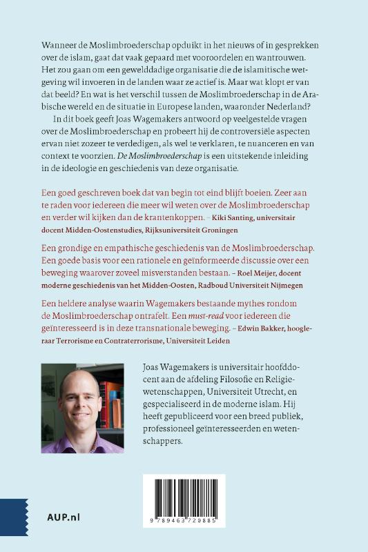 Achterkant van De Moslimbroederschap