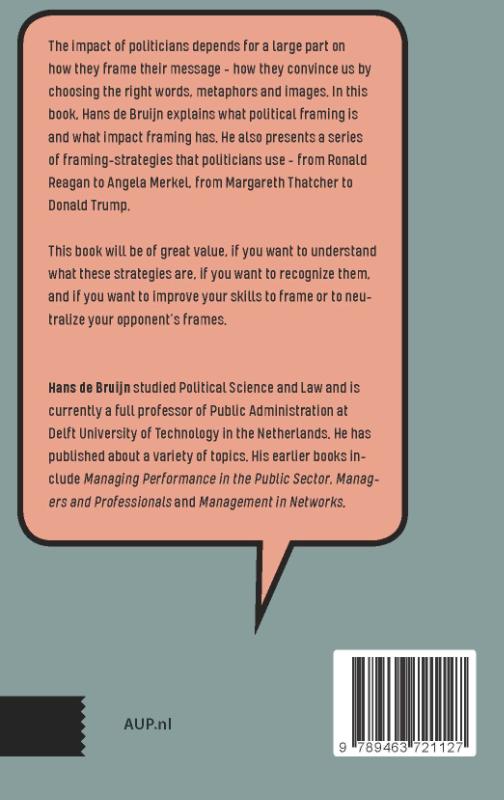 Achterkant van The Art of Political Framing