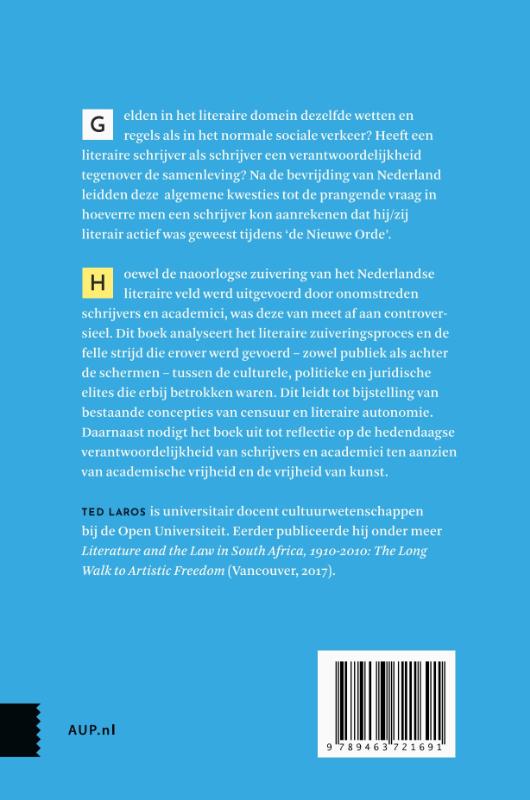Achterkant van Literaire rechtspraak