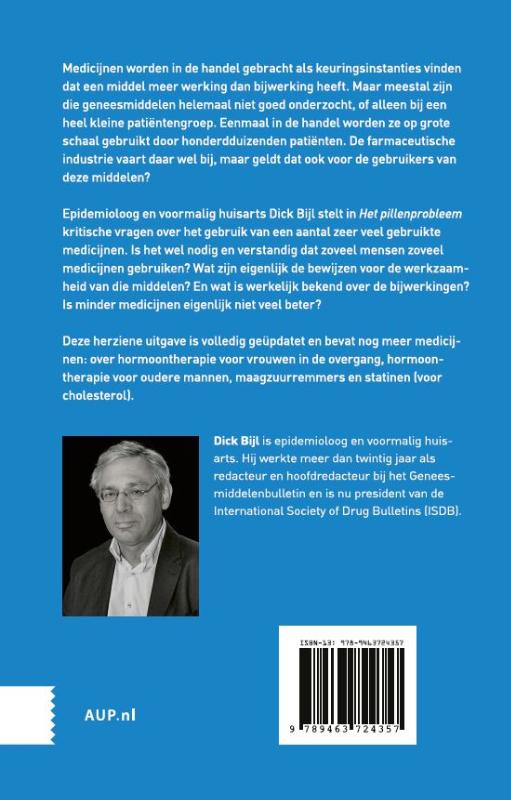 Achterkant van Het pillenprobleem