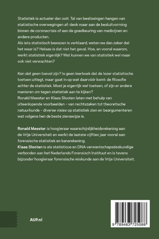 Achterkant van Kan dat geen toeval zijn?