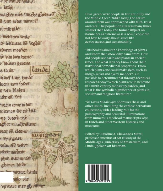 Achterkant van The Green Middle Ages
