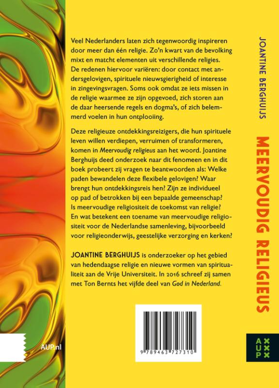 Achterkant van Meervoudig religieus