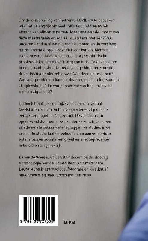 Achterkant van Kwetsbaar op afstand