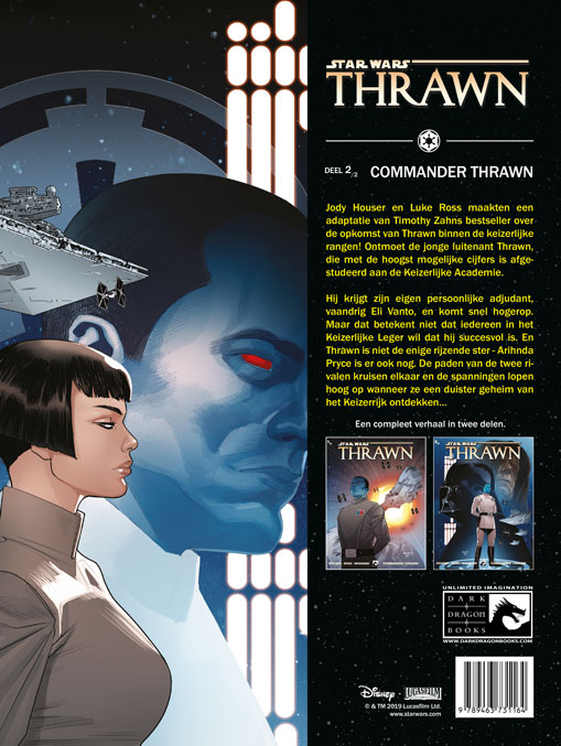 Achterkant van Star Wars, Commander Thrawn 2
