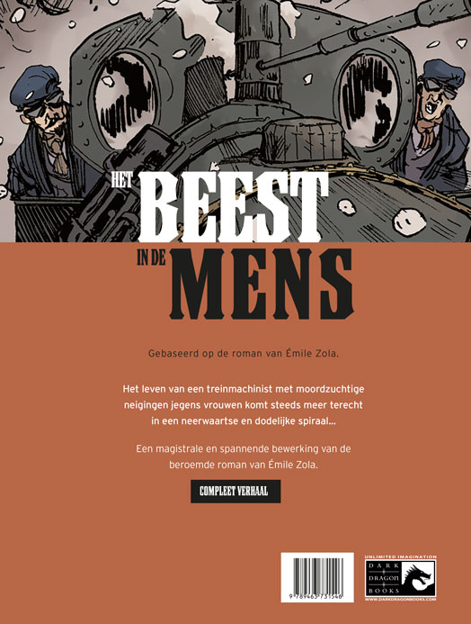 Achterkant van Het beest in de mens