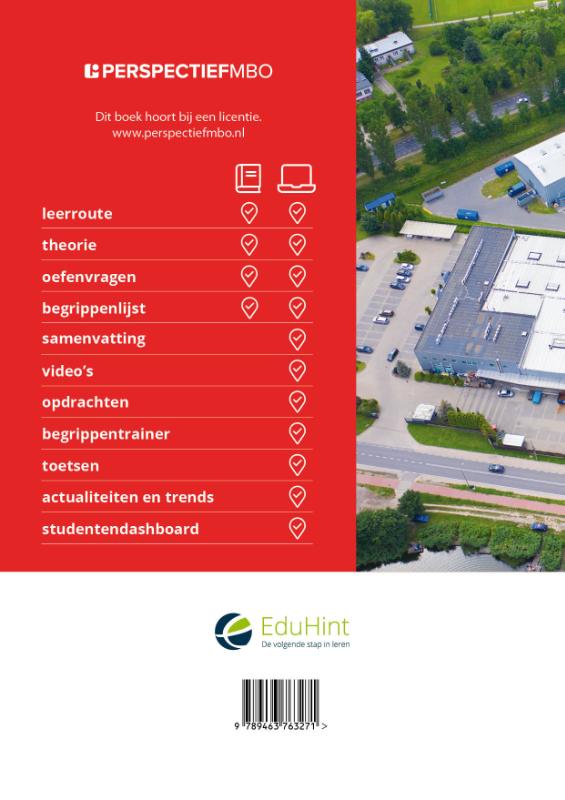 Achterkant van Logistiek niveau 4 Logistieke planning licentie + boek (profiel LS)
