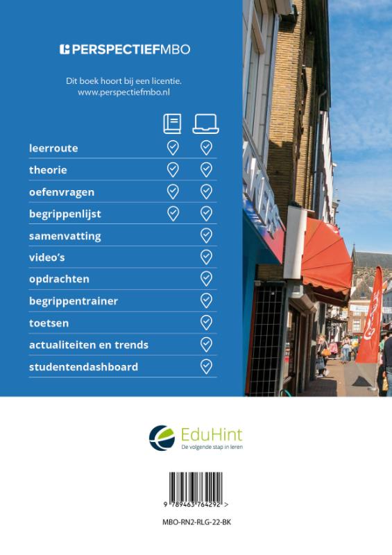 Achterkant van Retaillogistiek en visual merchandising