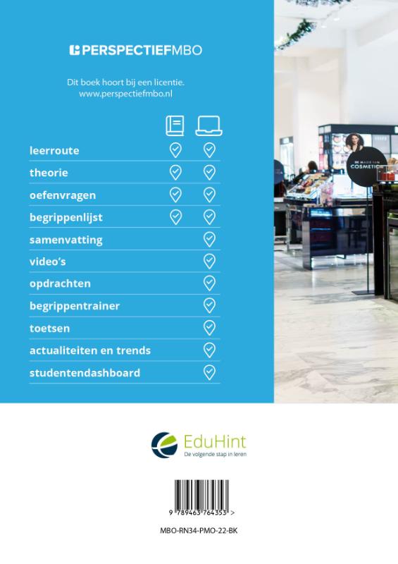 Achterkant van Management & Organisatie