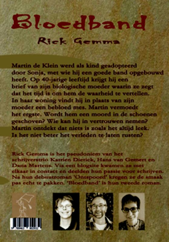 Achterkant van Bloedband