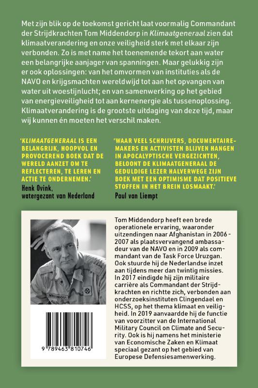 Achterkant van Klimaatgeneraal