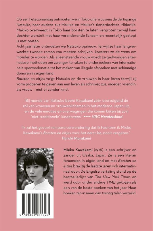 Achterkant van Borsten en eitjes