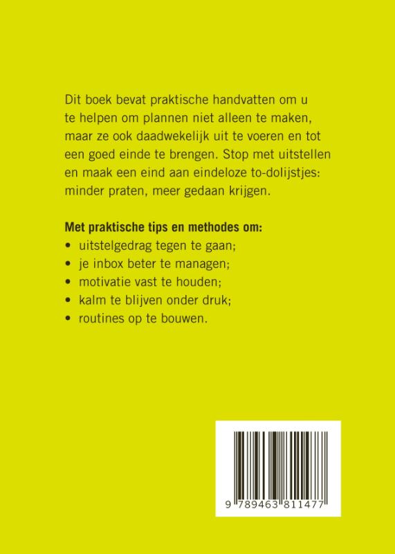 Achterkant van Doen