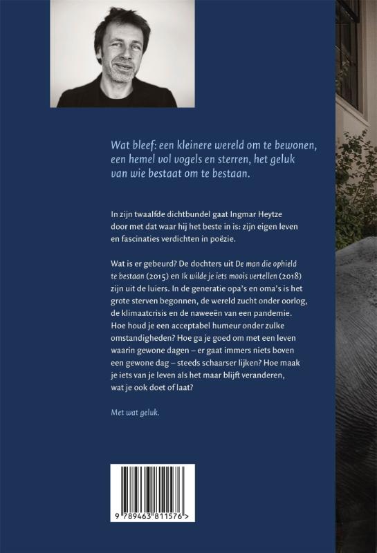 Achterkant van Met wat geluk