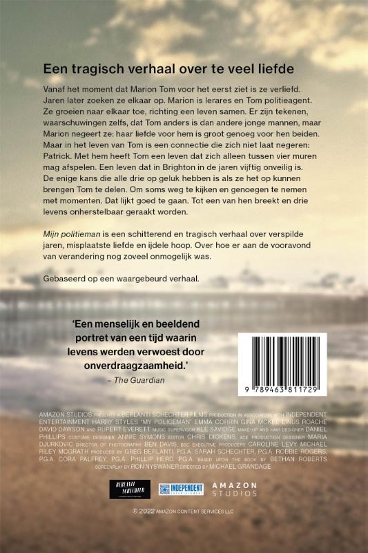 Achterkant van Mijn politieman