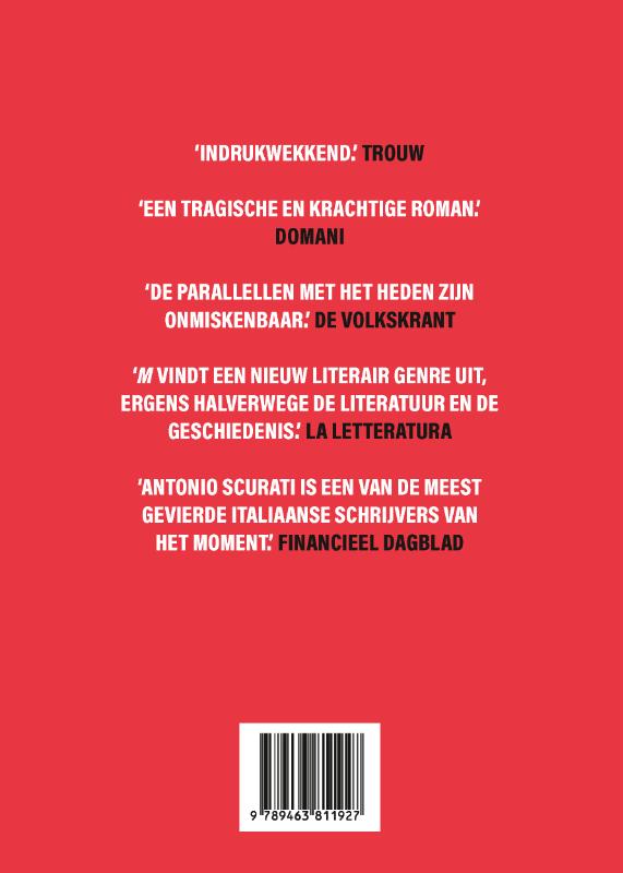 Achterkant van De laatste dagen van Europa