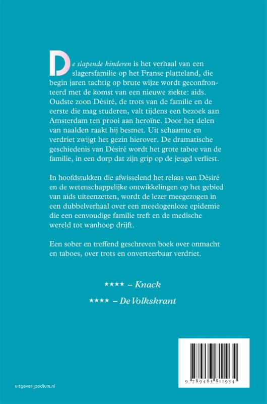 Achterkant van De slapende kinderen