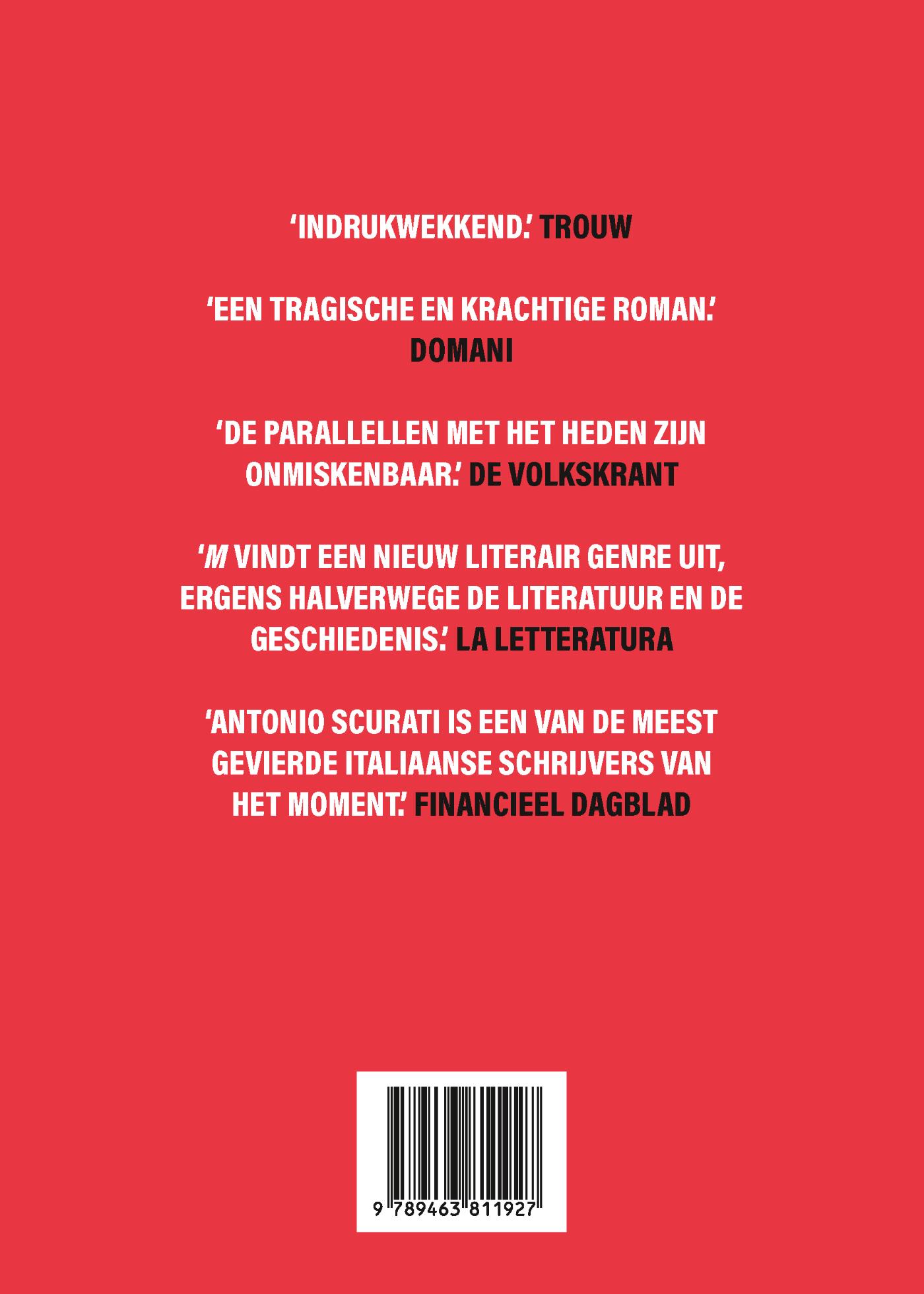Achterkant van De laatste dagen van Europa