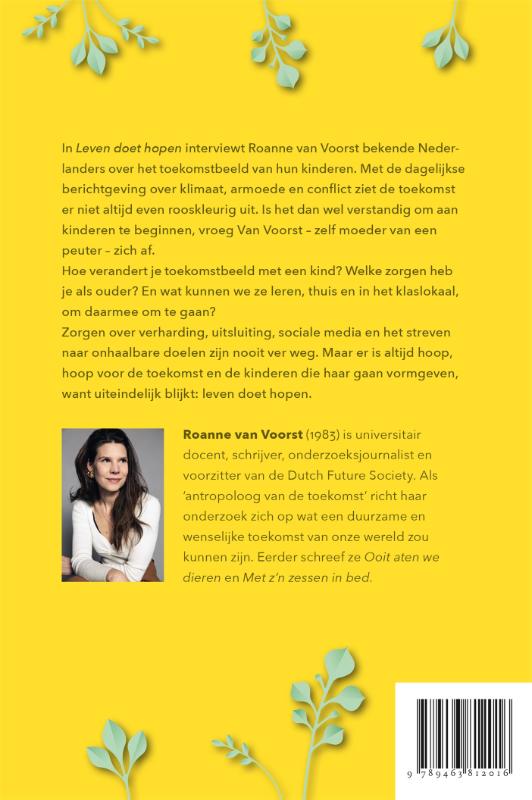 Achterkant van Leven doet hopen
