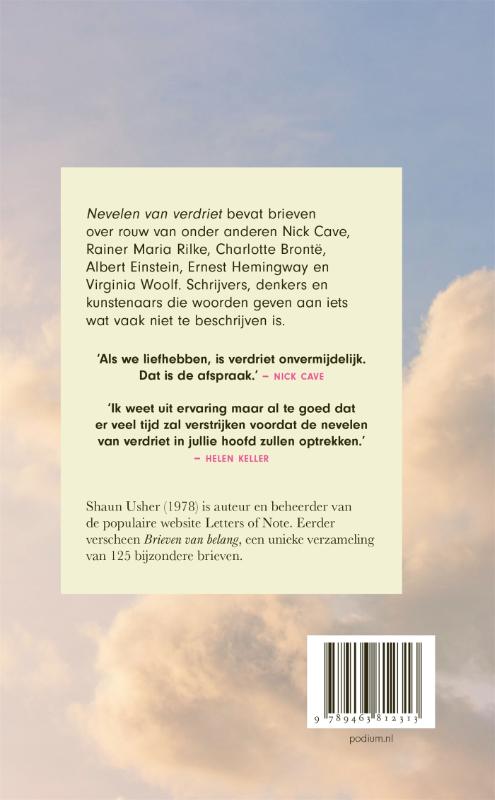 Achterkant van Nevelen van verdriet