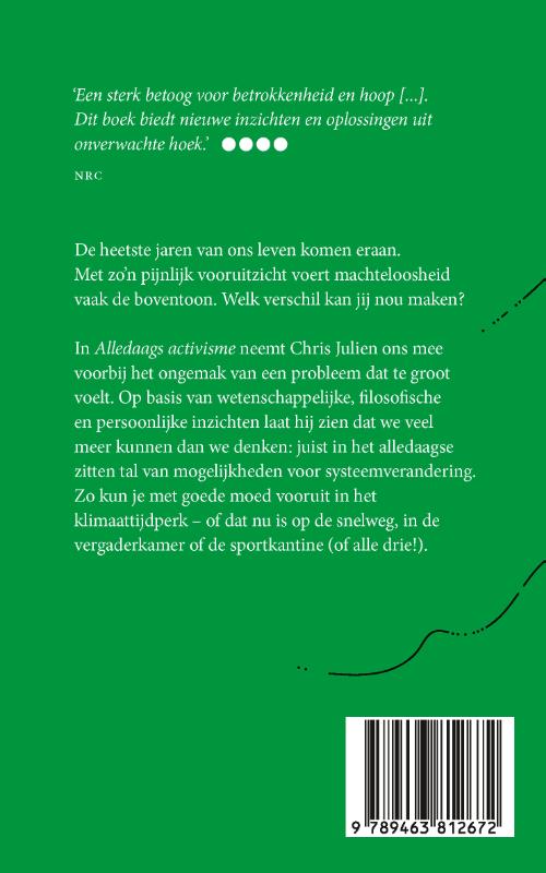 Achterkant van Alledaags activisme