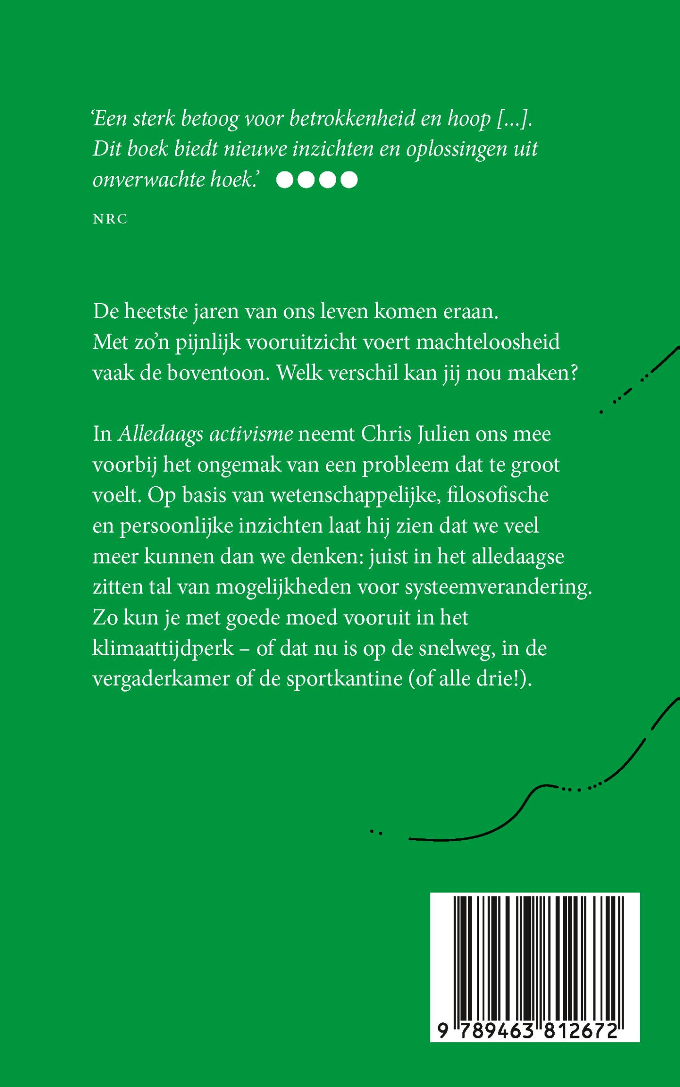 Achterkant van Alledaags activisme