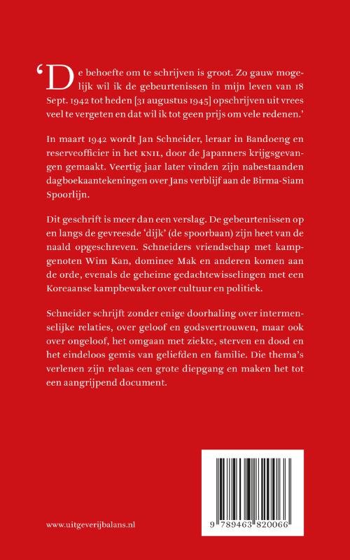Achterkant van In de hel van Birma